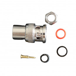 Wtyk BNC na RG58 skręcany