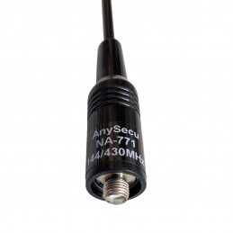 AnySecu NA-771 SMA-F dwupasmowa antena do radiotelefonów ręcznych np. Baofeng UV-5R, UV-82 - 1