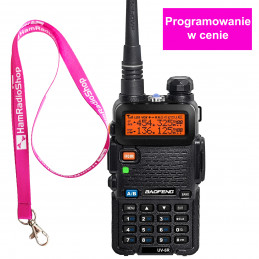 Baofeng UV-5R 5W dwupasmowy...