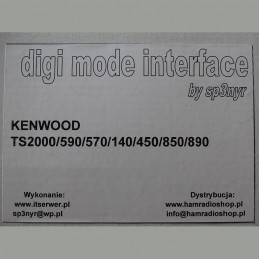 Interfejs DIGI do emisji cyfrowych do transceiverów KENWOOD TS-140 / TS-450 / TS-570 / TS-590 - 3