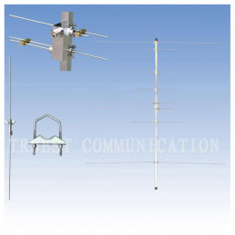 Yagi 2m/70cm turystyczna /składana antena dwupasmowa Yagi 3+5 elementów o zysku 9.5/11.15 dBi - 4