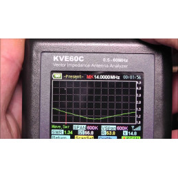 KVE60C analizator antenowy (VNA) na pasmo 0.5 - 60 MHz - 3