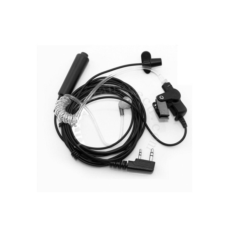 Mikrofonosłuchawka AT-HP01-K z fonowodem i PTT do dłoni wtyk Kenwood - 1