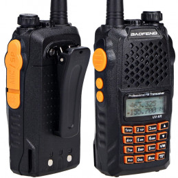Baofeng UV-6R 5W dwupasmowy radiotelefon (duobander) 2m i 70cm